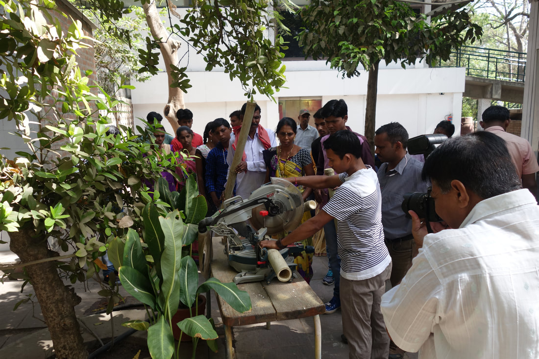 Design & Skill Upgradation Training workshop in Bamboo: Day 3